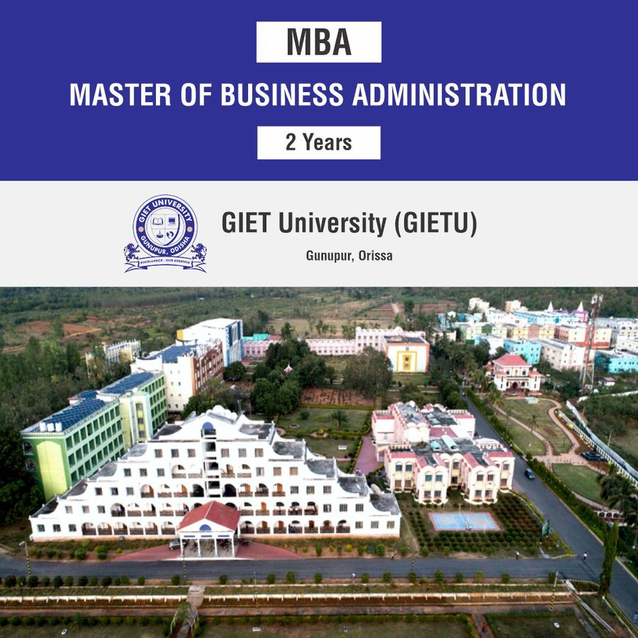 Master of Business Administration [MBA] at Giet University, Orissa - Other